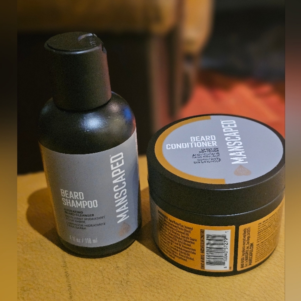 NEW Manscaped Beard Shampoo and Conditioner Set - SEALED